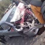 Raebareli: बस को ओवरटेक करने के प्रयास में ट्रक से टकराई कार, दो किशोरियों की मौत, चार घायल