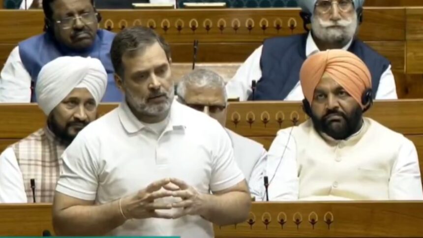 राहुल ने चीन को लेकर संसद में दिया बयान, मचा हंगामा, स्पीकर बोले- सबूत देना होगा – India TV Hindi