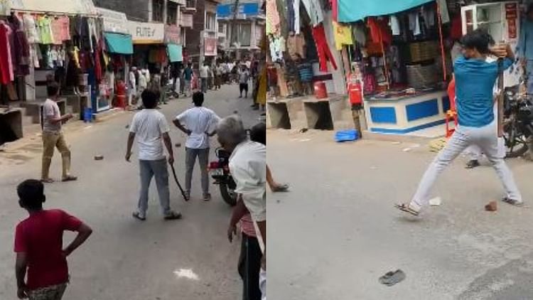 Shahjahanpur News: पिलर लगाने को लेकर सड़क पर बवाल, दो पक्ष भिड़े… जमकर चले ईंट-पत्थर और डंडे