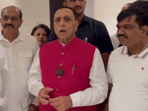 3 दिन पहले लुधियाना से लौटे थे विजय रूपाणी:उपचुनाव में प्रचार किया, तीन साल से पंजाब-चंडीगढ़ BJP के प्रभारी थे