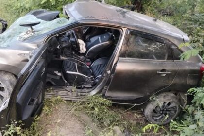 कासगंज में रफ्तार का कहर: ट्रक ने कार को उड़ाया, चालक की मौके पर ही मौत; चार लोग हुए घायल