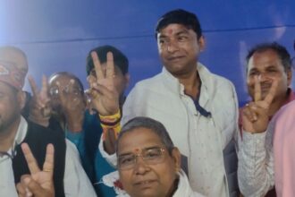 JDU के दामोदर रावत झाझा से छठी बार जीते:जमुई में जीत के बाद बोले – ‘झाझा की जनता के प्रति आभार’, विपक्ष पर साधा निशाना