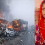 यमुना एक्सप्रेसवे हादसा: बस का शीशा तोड़कर पार्वती ने दोनों बच्चों को बाहर निकाला, लेकिन खुद नहीं निकल पाई